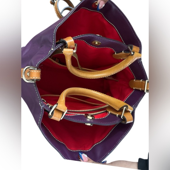 Dooney & Bourke Mini Barlow Leather Handbag and Shoulder Bag. - Picture 7 of 10